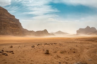 Desert landscape