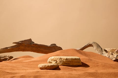 Dunes at sunset