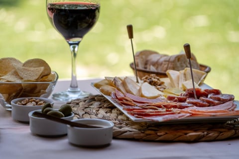 Wine and cheese