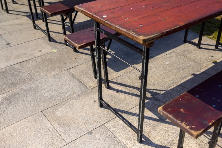 Beer garden